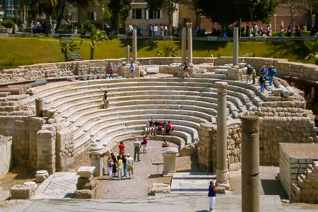 Alexandria’s Roman Amphitheatre