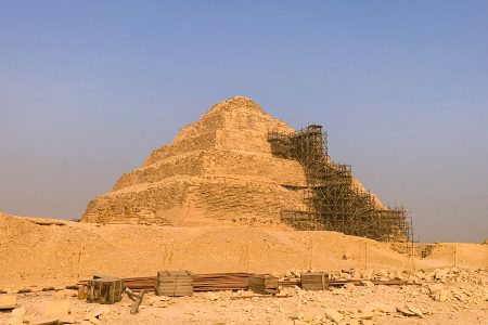 Djoser Step Pyramid in Saqqara