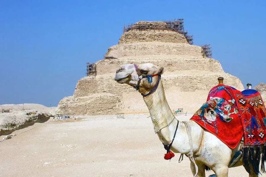 Tour of the Pyramids of Dahshur and Saqqara from Alexandria Port