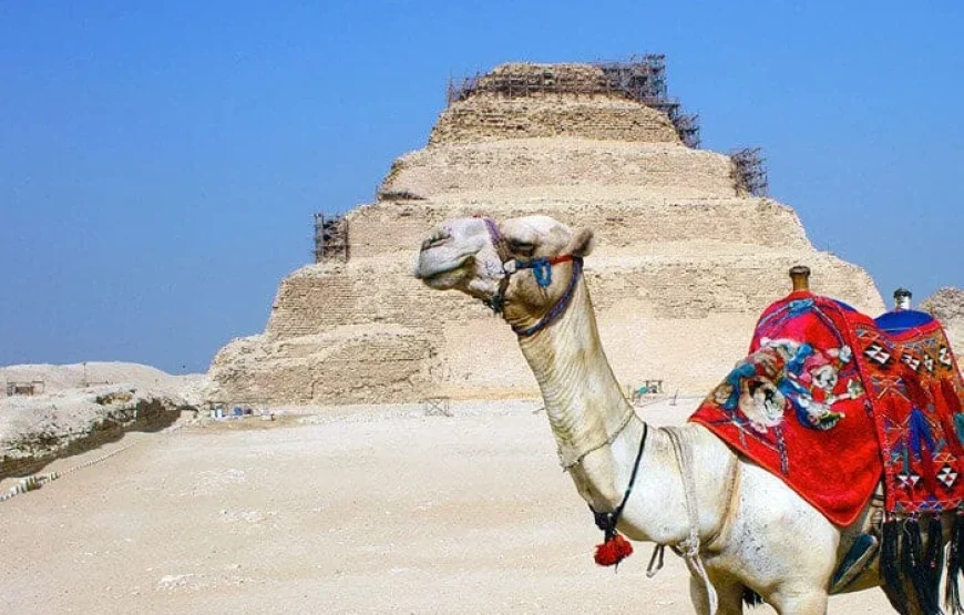 Tour of the Pyramids of Dahshur and Saqqara from Alexandria Port