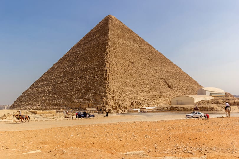 when the great pyramids were built