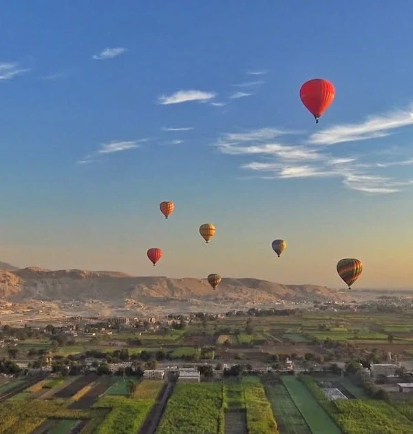 Hot Air Balloon Luxor Egypt