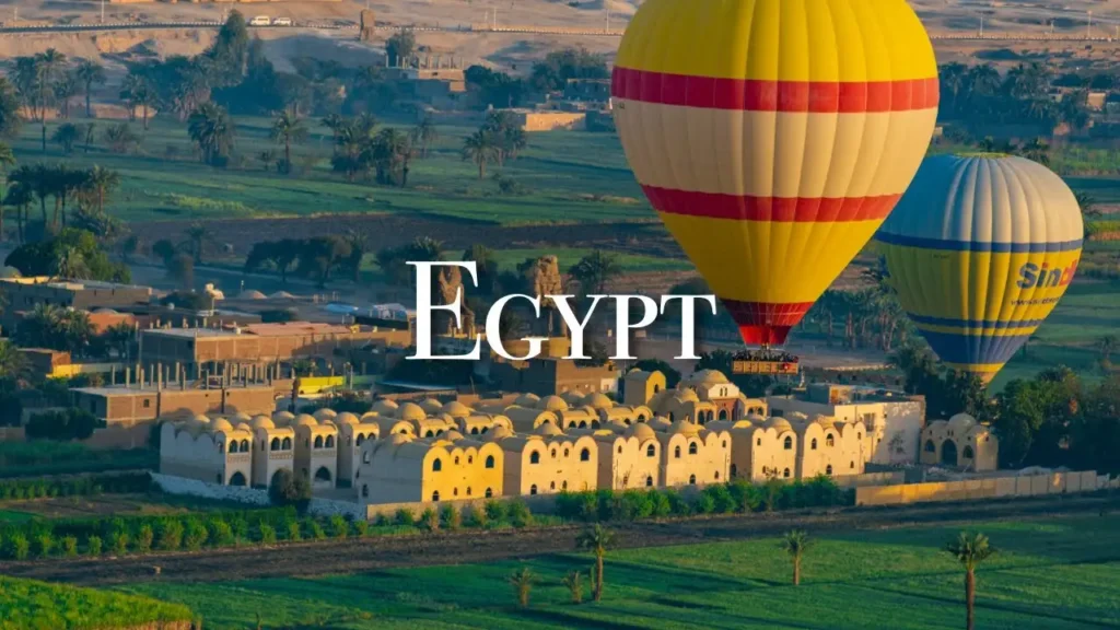 Hot Air Balloon Luxor Egypt
