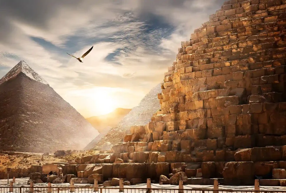 when the pyramids of egypt were built